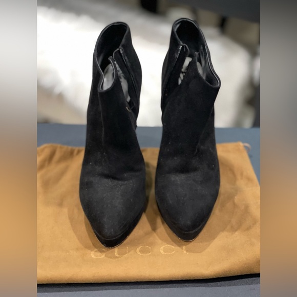 GUCCI Sofia Suede Booties - Picture 4 of 6